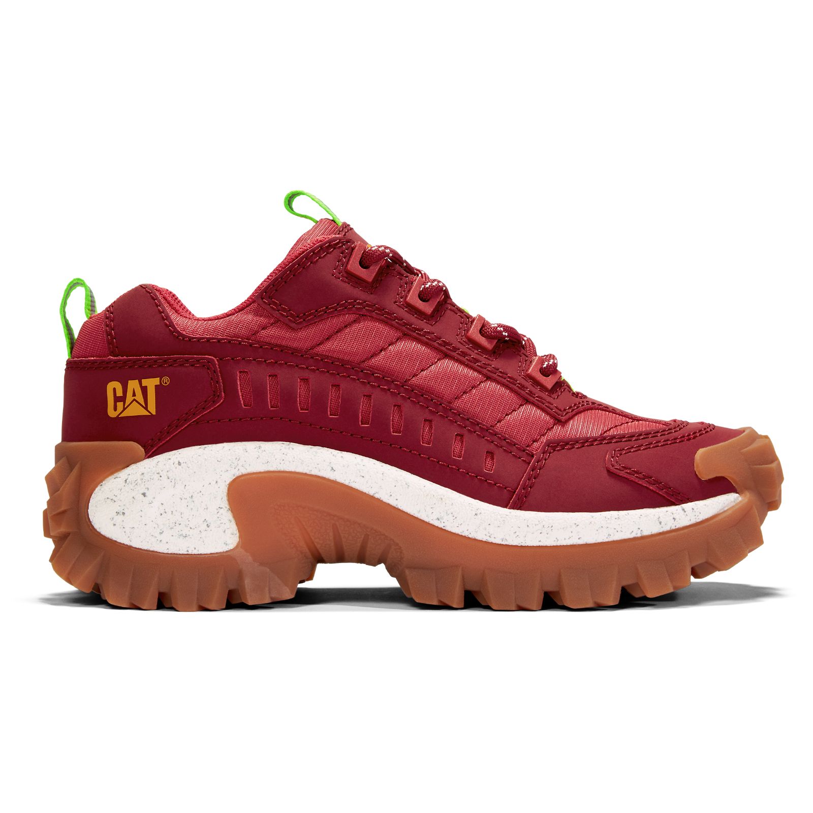 Men's Caterpillar Intruder Trainers Red Ireland KOEL20574